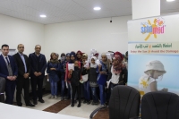 Visiting Qatarneh school students to sharq sarea company